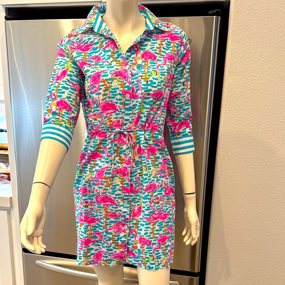 Gretchen Scott Designs Colorful Mini Dress